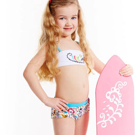 Bikini Bandeau L'Histoire de Birdy - Talla 7-8 años - Splash About