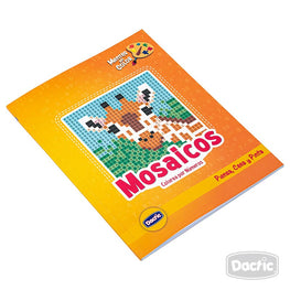 Libro para Colorear - Colorea Mosaicos por número - DACTIC