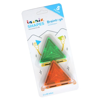 Variedades Imanix BRAINTOYS Set 5 Triángulos Shapes