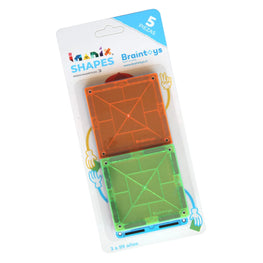 Variedades Imanix BRAINTOYS Set 5 cuadrados Shapes