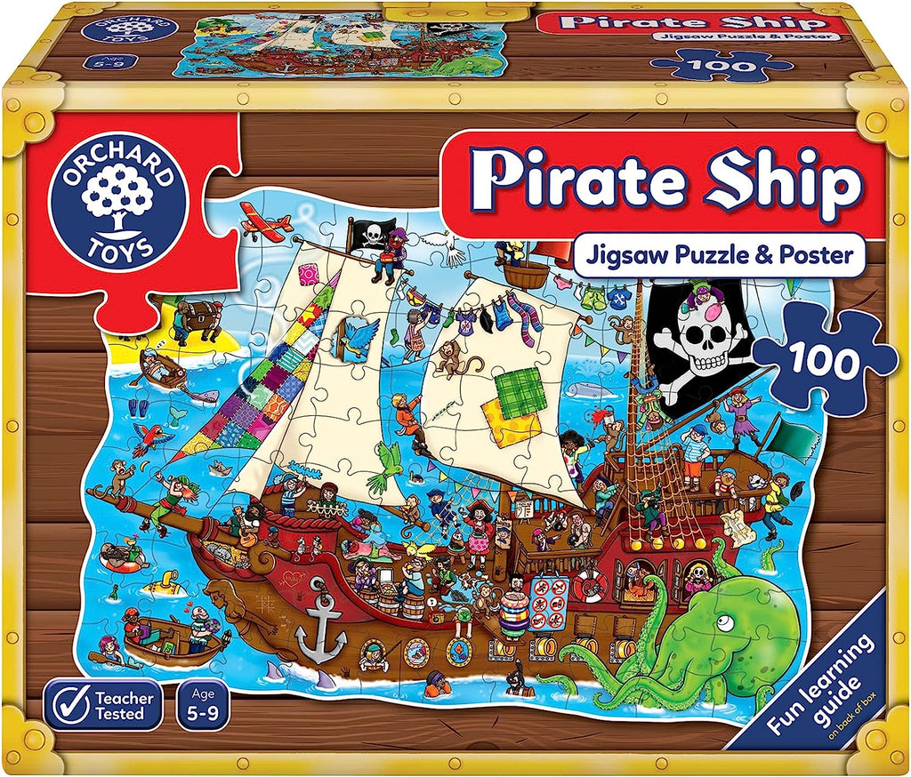 Pirate Ship Jigsaw Puzzle 100 - Orchard Toys