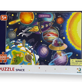 Puzzle Espacio - Dodo GREEN DOLPHIN 100 piezas