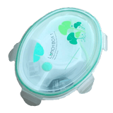 Contenedor Plástico con Cubiertos G Verde - ZAPALLITO