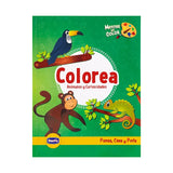 Libro para colorear - Colorea Animales y Curiosidades - Dactic