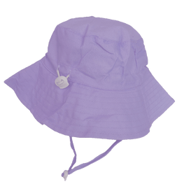 Gorro playero Lila con protector UV- ZAPALLITO