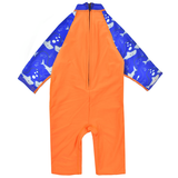 Traje UV Shark Orange - 1-2 años - Splash About